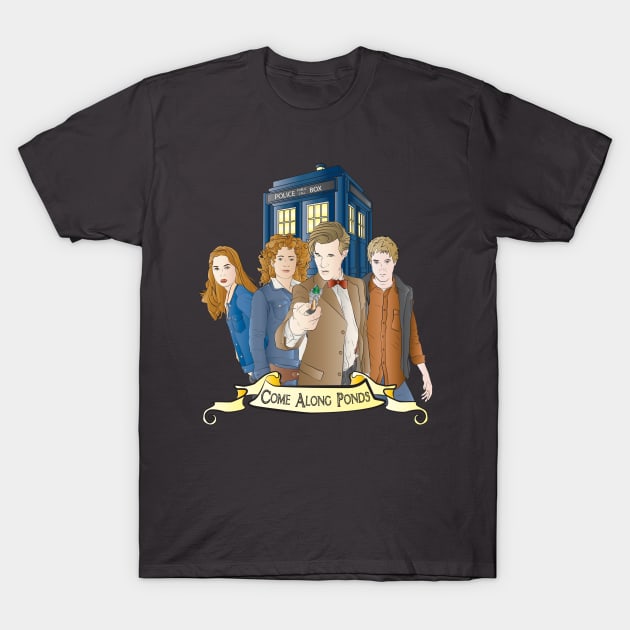 Come Along Ponds T-Shirt by TionneDawnstar